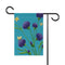 "Butterflies & Bachelor Buttons" by Inez Vieyra - Garden & House Banner