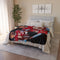 "Patrick Mahomes" by Casey McLain - Fleece Sherpa Blanket