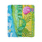 "The Lady in the Meadow" by Brock Schul - Fleece Sherpa Blanket