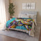 "Brutus Black" by Kelli Bringle - Fleece Sherpa Blanket
