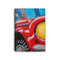 "Red Oldsmobile" by Stan Balman - Mini Spiral Notebook