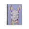 "Dolly Llama" by Joey Holmes - Mini Spiral Notebook