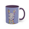 "Dolly Llama" by Joey Holmes - Accent Coffee Mug (11oz)