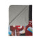 "Patrick Mahomes" by Casey McLain - Fleece Sherpa Blanket