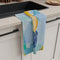 "Elegant Queen of the Hummingbird" by Lisa DeVault - Microfiber Tea Towel
