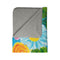 "Fancy Flowers" by Savanna Givens - Fleece Sherpa Blanket