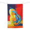 "Peared Color" by Jennifer Walton - Microfiber Tea Towel