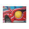 "Red Oldsmobile" by Stan Balman - Glass Cutting Board