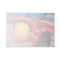 "Red Oldsmobile" by Stan Balman - Glass Cutting Board