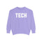 TECH College Unisex Garment-Dyed Sweatshirt