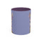 "Dolly Llama" by Joey Holmes - Accent Coffee Mug (11oz)