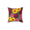"Water Your Flowers" by Casey McLain Square Pillow