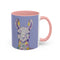 "Dolly Llama" by Joey Holmes - Accent Coffee Mug (11oz)