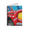 "Red Oldsmobile" by Stan Balman - Mini Spiral Notebook