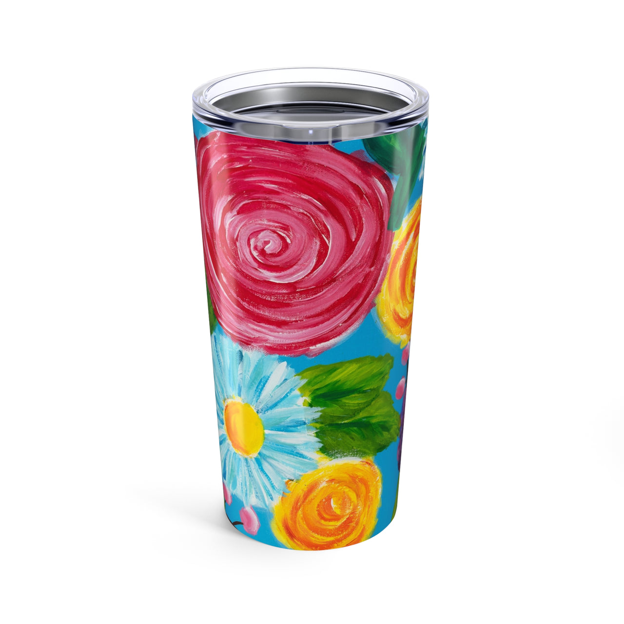 "Fancy Flowers" by Savanna Givens - Tumbler 20oz