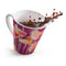 "Patsy's Tulips" by Jennifer Walton - Latte Mug