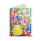 "Mom's Confetti Flowers" by Jeff Emrick - Mini Spiral Notebook