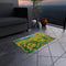 "Kansas Sunflowers" by Joey Holmes - Outdoor Rug