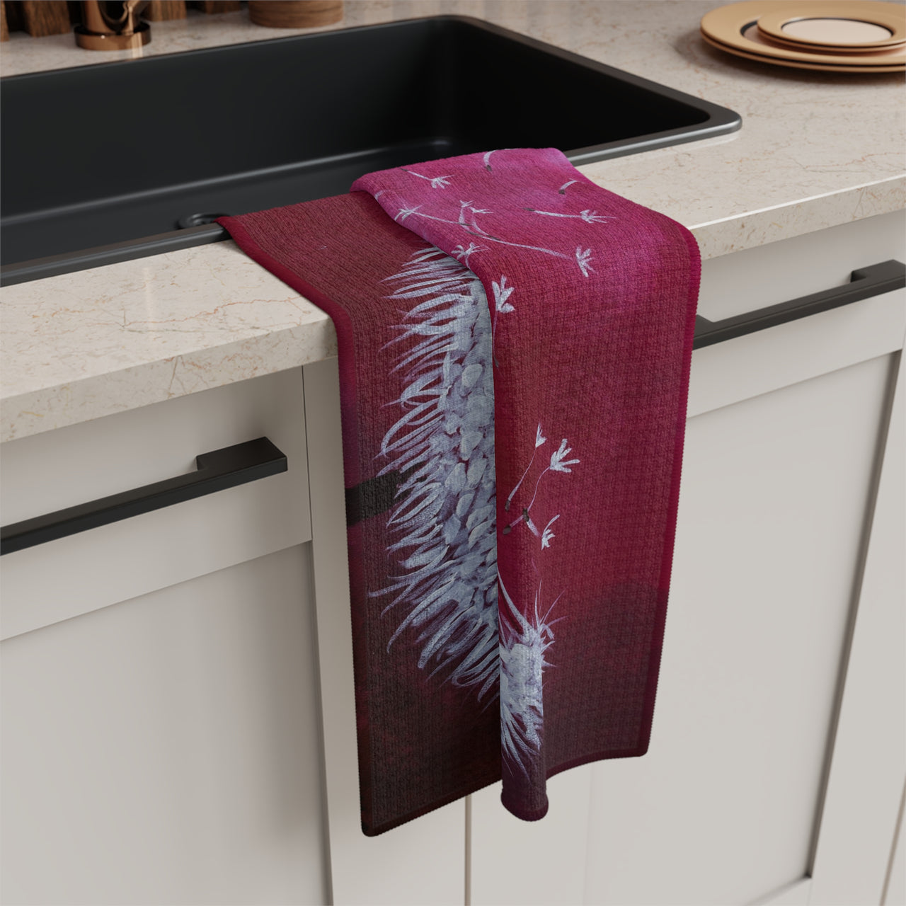 "Make A Wish" by Madison Budreau - Microfiber Tea Towel