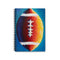 "All American Pigskin" by Donald Wilson - Mini Spiral Notebook