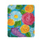 "Fancy Flowers" by Savanna Givens - Fleece Sherpa Blanket
