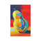 "Peared Color" by Jennifer Walton - Microfiber Tea Towel