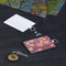 "Patsy's Tulips" by Jennifer Walton - Leather Card Holder