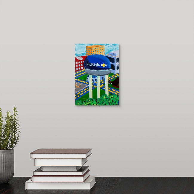 "Hutchinson, KS" Mini Print by Casey McLain