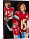 "Patrick Mahomes" Mini Print by Casey McLain
