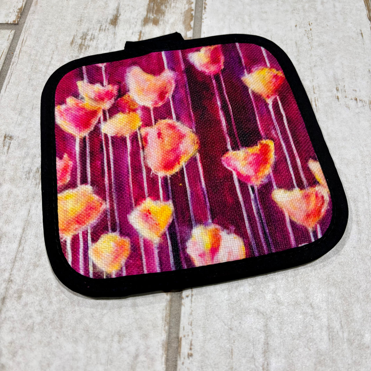 "Patsy's Tulips" by Jennifer Walton - Pot Holder