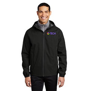 Black TECH Rain Jacket