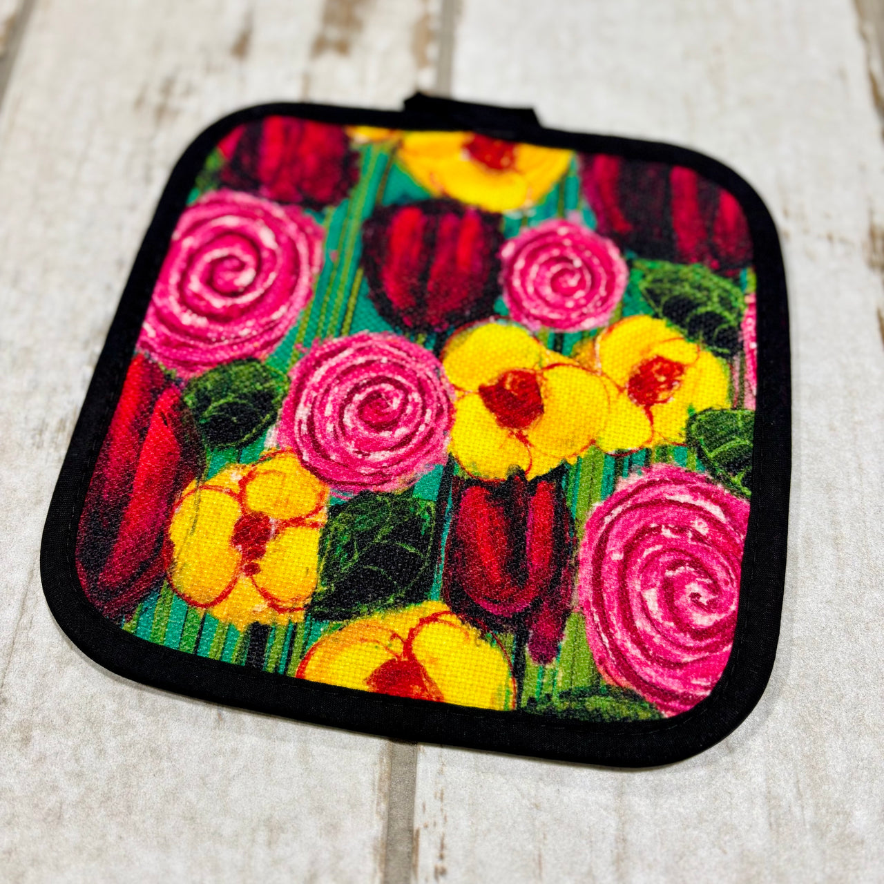 "Water Your Flowers" by Casey McLain - Pot Holder