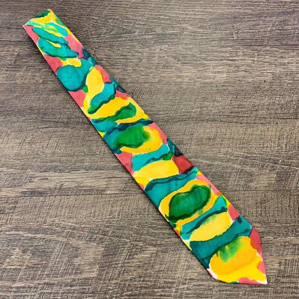 "Salsa" Silk Tie by Dennis Blick