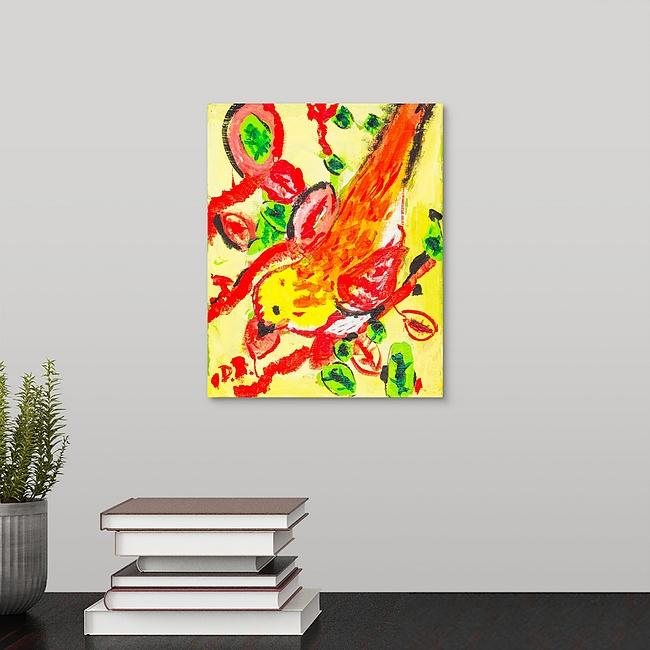 "A Bird's Nest" Print by Dennis Blick