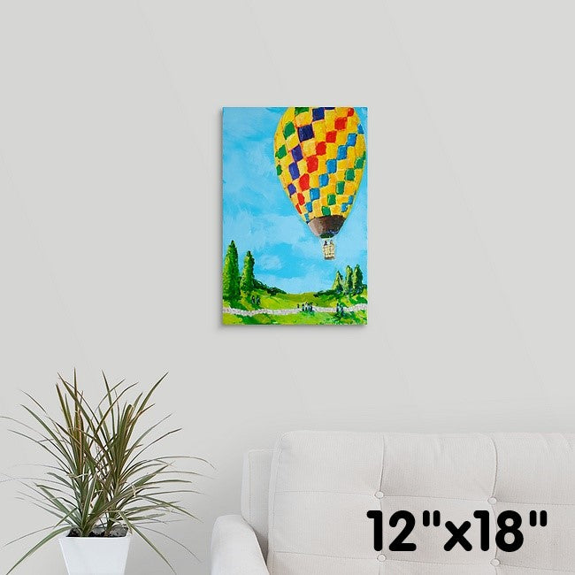 "Beautiful Hot Air Balloon" Print by Stephanie Drews