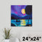 "Boat with Tree, Sky & Clouds" Print by Casey McLain