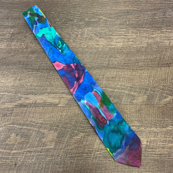 "Footloose" Silk Tie by Lisa DeVault