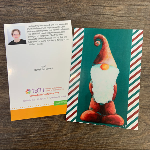 "Don" Card by Lisa DeVault