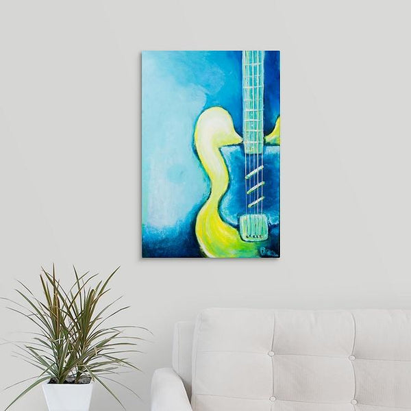 "Dee's Guitar" Print by Dee Hermes