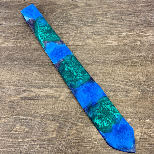 "Ocean Mystics" Silk Tie by Stephanie Drews