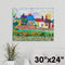 "Early Morning Village" Print by Brock Schul