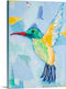 "Elegant Queen of the Hummingbirds" Mini Print by Lisa DeVault