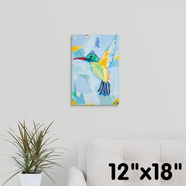 "Elegant Queen of the Hummingbirds" Print by Lisa DeVault