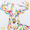 "Deer of Many Colors" Print by Jeff Emrick