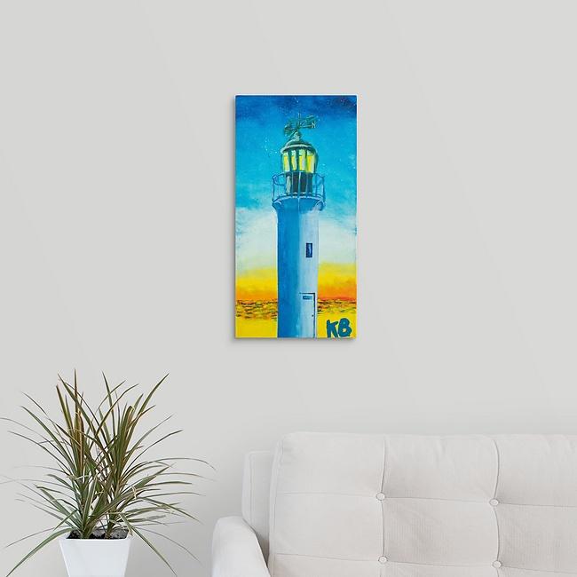 "Eugene, Oregon Lighthouse" Print by Kelli Bringle