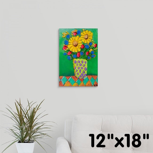 "Flowers of Spring, Summer and Fall" Print by Casey McLain