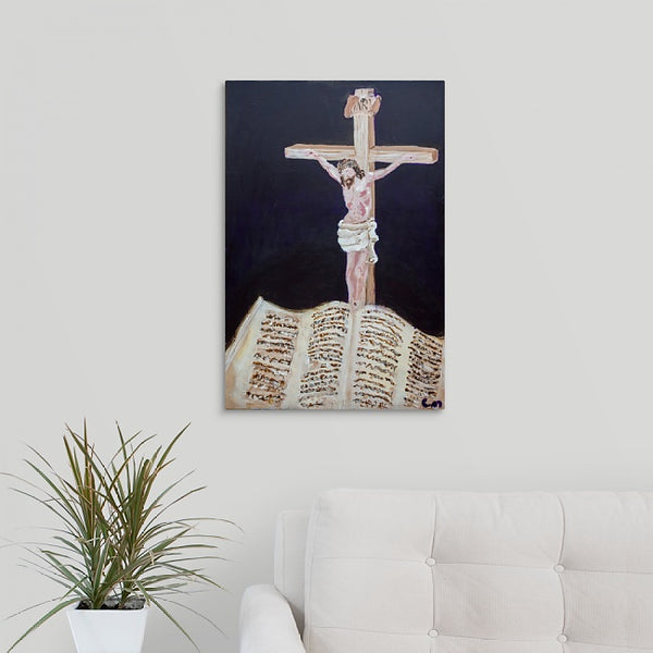 "Jesus on the Cross" Print by Casey McLain