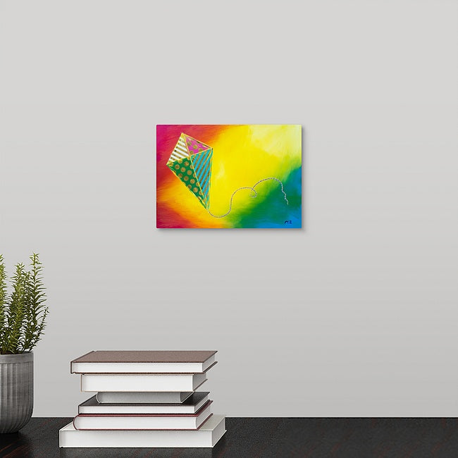 "Let's Go Fly A Kite" Mini Print by Madison Budreau