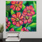 "Margaret's Zinnia" Print by Inez Vieyra