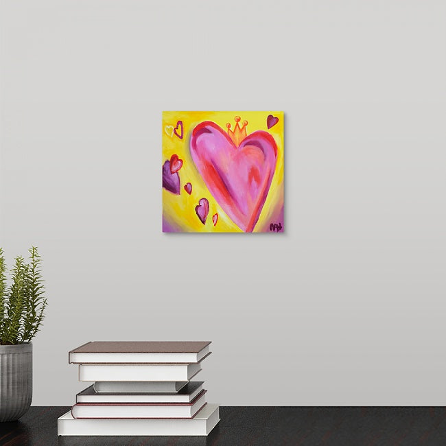 "My Valentine" Mini Print by Natalie Hopkins
